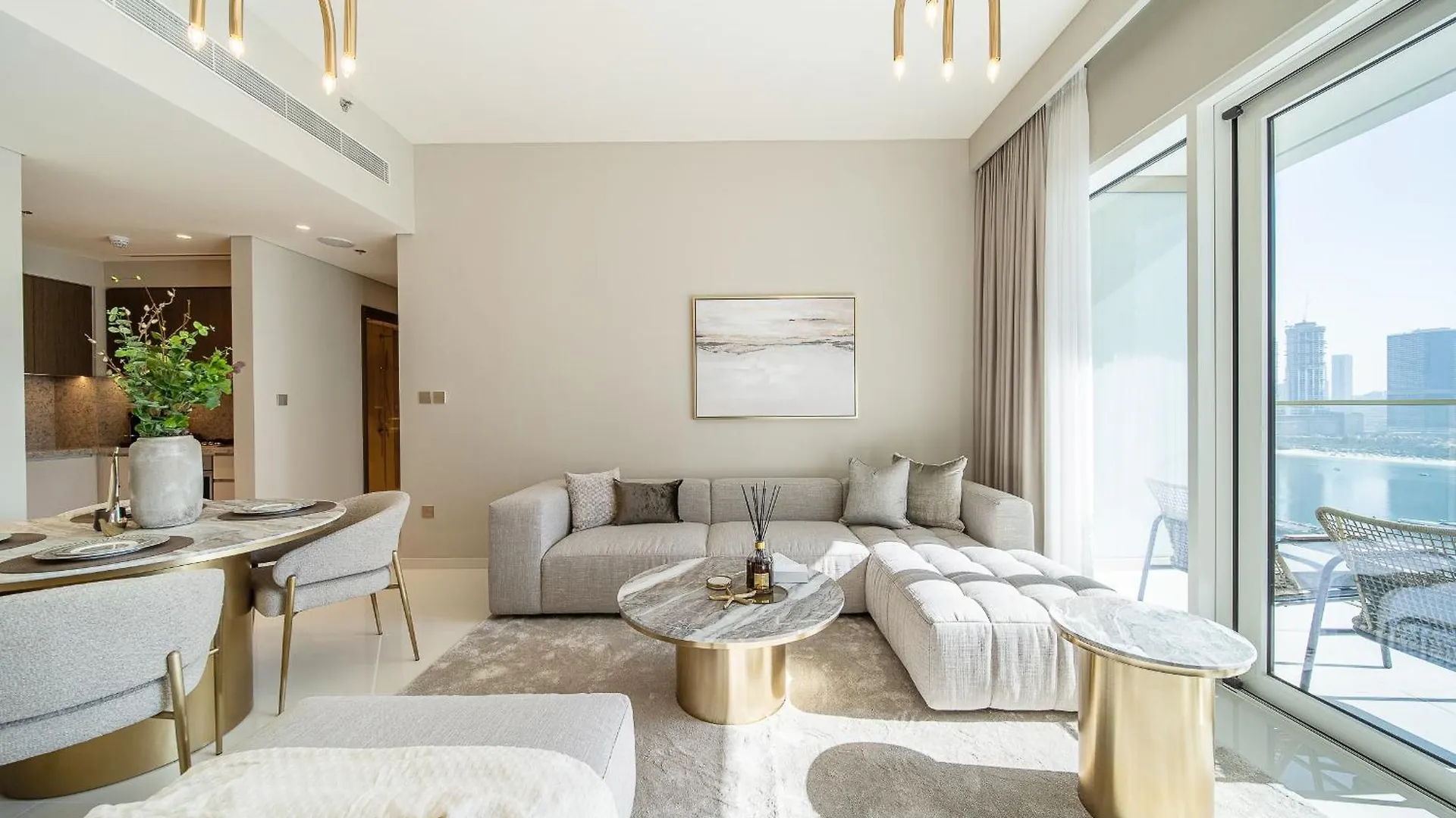 Grand Bleu 02 - Limited Offer! 1Br Coastal Retreat At Emaar Beachfront Dubai Apartment